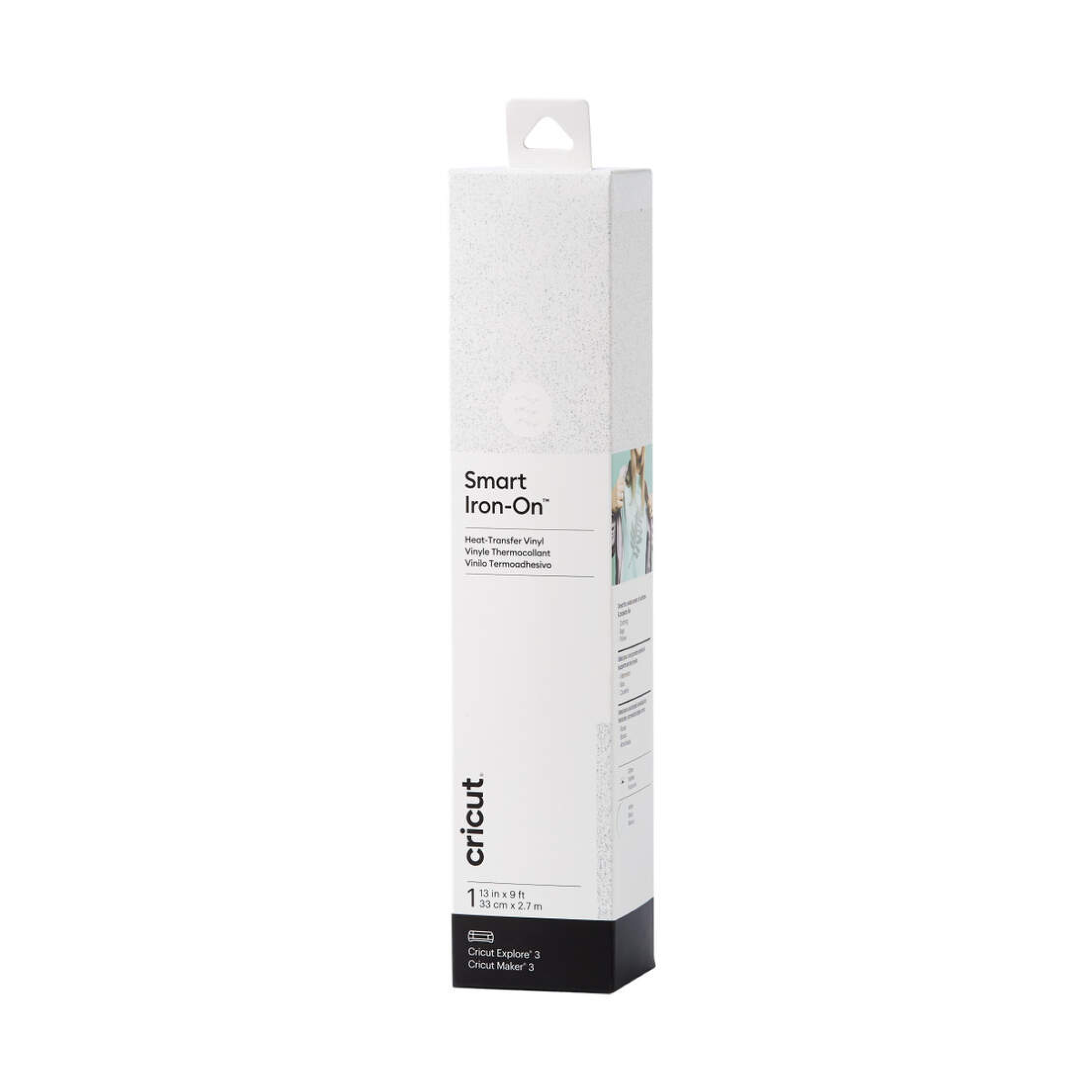 Cricut Smart Iron-On 33X273 cm 1 Sheet (Glitter White)